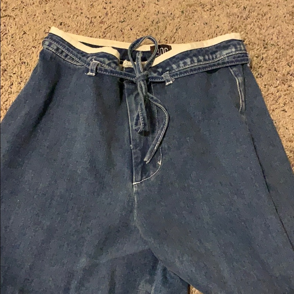 Urban Outfitters tie wide leg pants